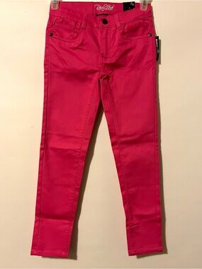 Girls Size 8 NWT Real Love Pink Super Stretch Skinny Jeans